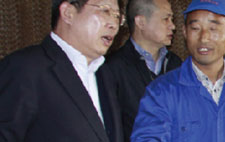 上海市商務委員會主任尚玉英一行蒞臨我司參觀指導